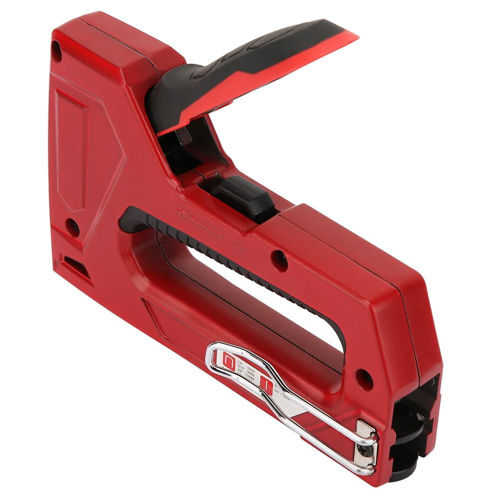 Tebru Furniture Stapler,Heavy Duty Manual Nail Gun Furniture Stapler