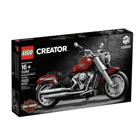 Lego Creator Harley Davidson Fat Boy 10269 1023 Pieces New with (Best Levis For Fat Guys)