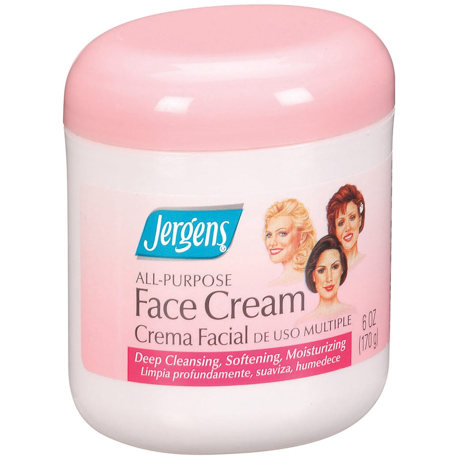 Jergens All Purpose Face Cream, 6 Oz