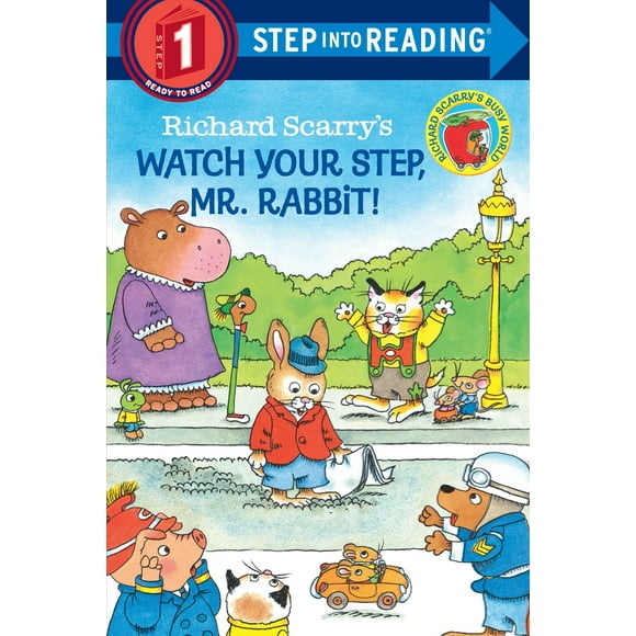 Pre-Owned Richard Scarry's Watch Your Step, Mr. Rabbit! (Paperback) 0679886508 9780679886501