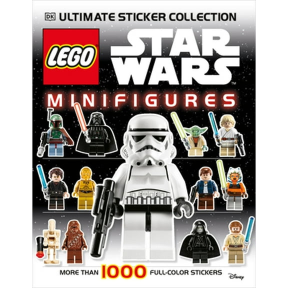 Pre-Owned Ultimate Sticker Collection: Lego?(r) Star Wars: Minifigures: More Than 1,000 Reusable Full-Color Stickers (Paperback) 0756690498 9780756690496