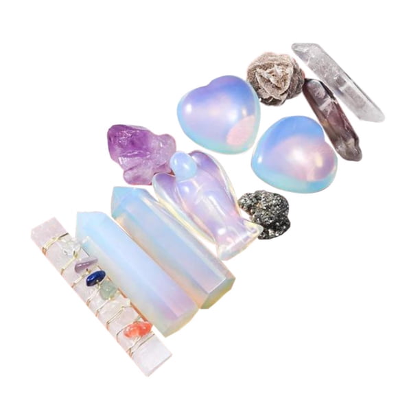 Colección de rocas y minerales Juego de rocas para niños Juguetes educativos científicos Mineral Ópalo