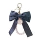 thumbnail image 2 of Xihbxyly Llavero con Cadena de Perlas, Elegante Diseño de Lazo y Cadena, Extensor Versátil para Correa de Bolso, Accesorio Moderno para Bolso, Regalo Elegante para Mujer, Tamaño Compacto, Fácil de Po, 2 of 4