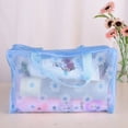 thumbnail image 2 of ziyahi Floral PVC Waterproof Cosmetic Bag Bath Toiletry Towel Makeup Storage Bag Flower Pouch Case Organizer, 2 of 9