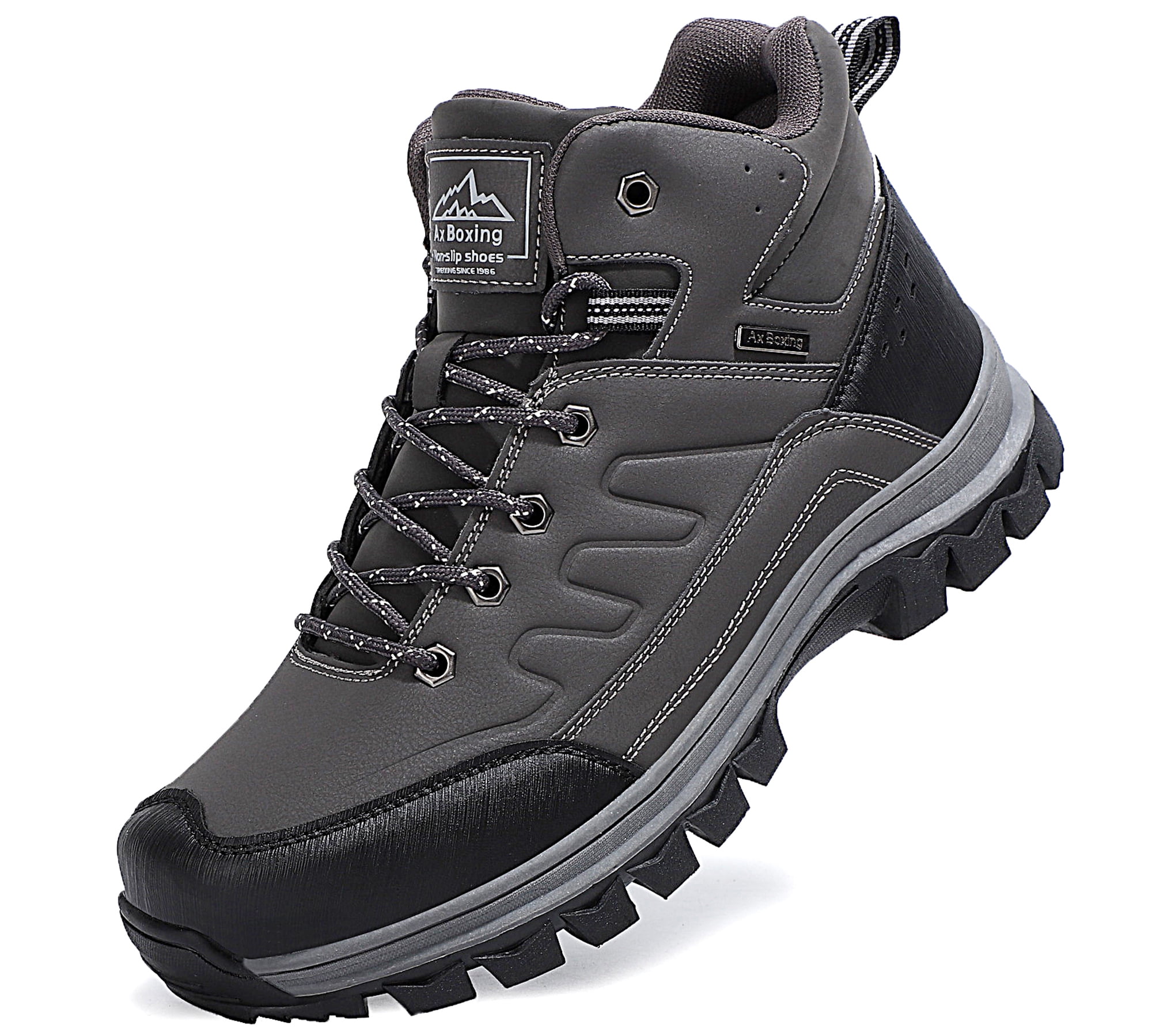 TOPIO Men's Hiking Boots Outdoor Classic Comfortable AntiSlip Walking