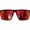 Red, variant on Polarized Sunglasses Men Women UV400 Protection Retro Square Sun Glasses Driving Golf Hiking Fishing Shades - Black