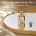 thumbnail image 6 of TEWLOSS Irregular Wall Mirror Decorative 43"x 24" Gold Bathroom Mirrors Metal Frame, Drop Shape, 6 of 9