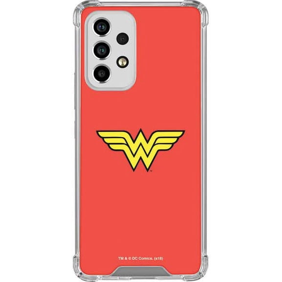 Skinit DC Comics Wonder Woman Official Logo Galaxy A53 5G Clear Case