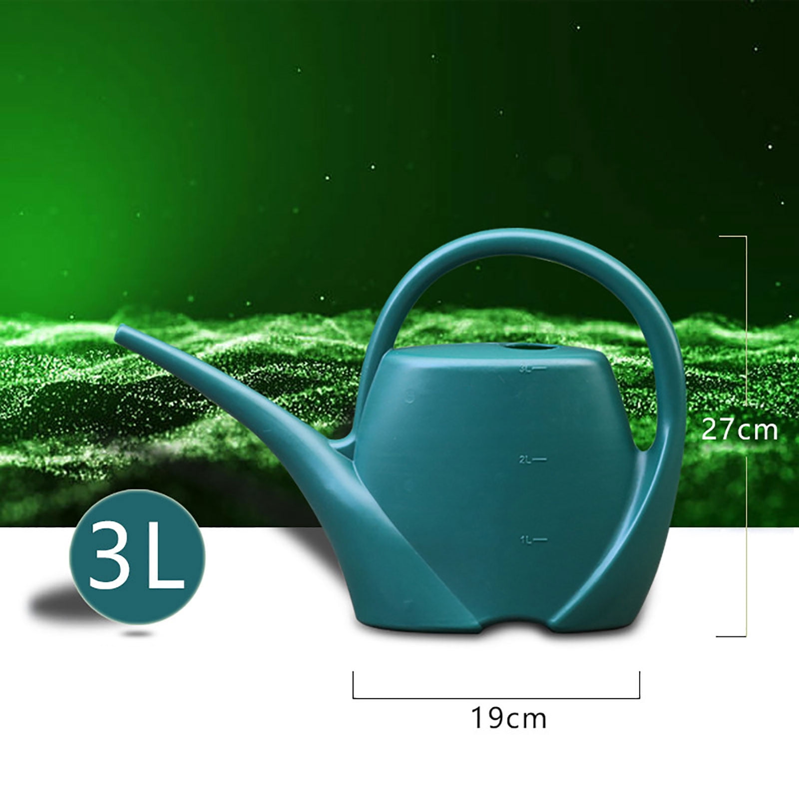 Watering Can for Indoor Plants, Small Watering Cans for House Garden Flower, Long Spout Water Can for Outdoor Watering 0.8 Gallon