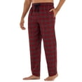 thumbnail image 3 of George Men's Plaid Woven Flannel Sleep Pants, 3 of 5