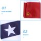 thumbnail image 2 of Banderines de bandera estadounidense para exteriores: decoración del 4 de julio - Banderín del 4 de julio, banderín patriótico de EE. UU. para porche, jardín, balcón., 2 of 8