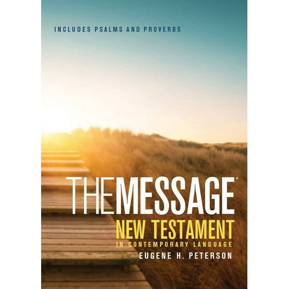 Message Pocket New Testament Psalms and Proverbs-MS, (Paperback)