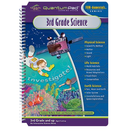Leap Frog 3rd Grade Science Quantum Pad Book Walmart Com Walmart Com