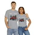 thumbnail image 4 of Pickup truck carry Christmas Tree - Christmas Unisex Heavy Cotton Tee, 4 of 4