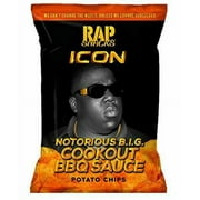 Rap Snacks The Notorious B.IG. ICON Cookout BBQ Sauce Potato Chips 2.5 oz