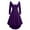 Purple, variant on Edvintorg Christmas Costumes for Women Dress Casual Plus Size Party Dresses Solid Long Sleeve Christmas Furry V-Neck Draw Back Dresses Winter