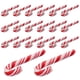thumbnail image 4 of 100pcs Red And White Handmade Christmas Candy Cane Miniature Food Home Decor Clay Candy Cane About Ty, 4 of 5