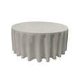 thumbnail image 2 of LA Linen TCpop132R-GrayLgtP41 Nappe en Popeline de Polyester Gris Clair - 132 Po Ronde, 2 of 4