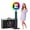 Black, variant on Compatible Ipad Photo Booth,Ipad 10.2in 10.9in 12.9in, APP Control Light Box, Music Sync, Flight Case