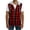 Navy, variant on Men's Two-Layer Buffalo Plaid Hooded Vest Zip-Up Sleeveless Hoodie, Casual Checkered Streetwear with Chest Pocket, 2 in 1 Design Top for Daily & Fashion Trendy Wear