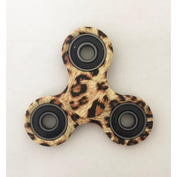 Tri Hand Spinner Fidget Spinners Cheetah Animal Limited Design Toy Stress  Reducer Ball Bearing - May help with ADD, ADHD, Anxiety, and Autism Adult  Children 