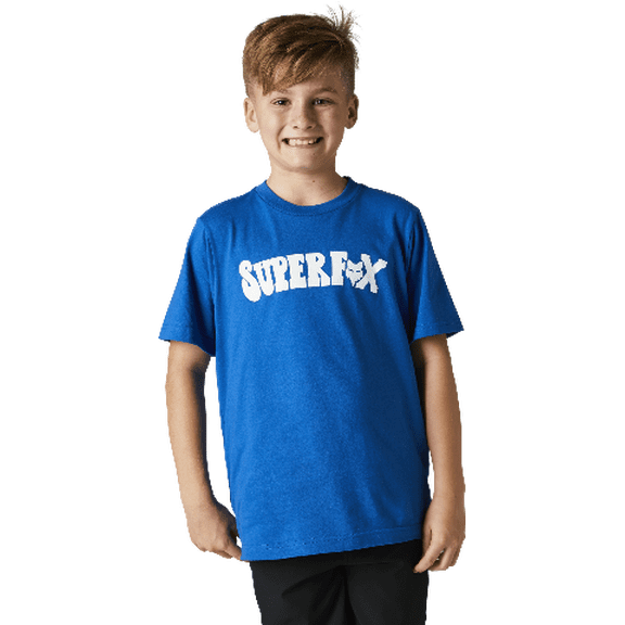 FOX RACING YOUTH SUPR TRIK SS TEE MEDIUM