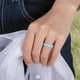 thumbnail image 2 of Anillo de boda de silicona para mujer, 7 paquetes de banda de goma fina y trenzada, moderno, colorido, ajuste cómodo, seguro para la piel, 2 of 6
