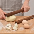 thumbnail image 1 of Reheyre Anti-Slip Non-Stick Rolling Pin - Anti-Crack, High Hardness, Time and Effort Saving, Dumpling Wrapper Dough Roller, Kitchen Gadget, 1 of 8