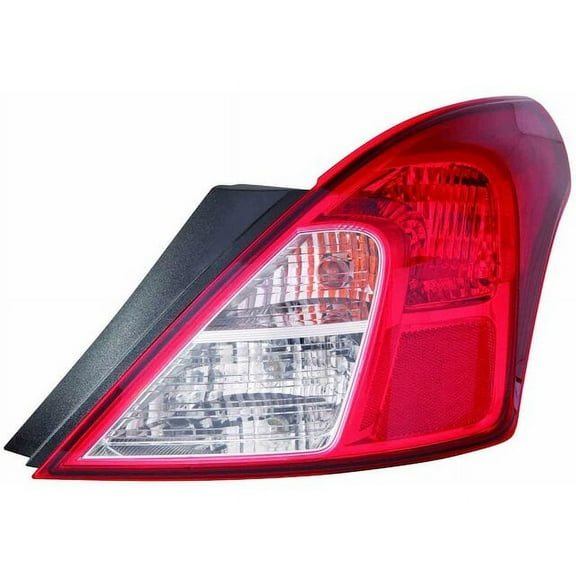 Right Tail Light Assembly - Compatible with 2012 - 2019 Nissan Versa Sedan 2013 2014 2015 2016 2017 2018