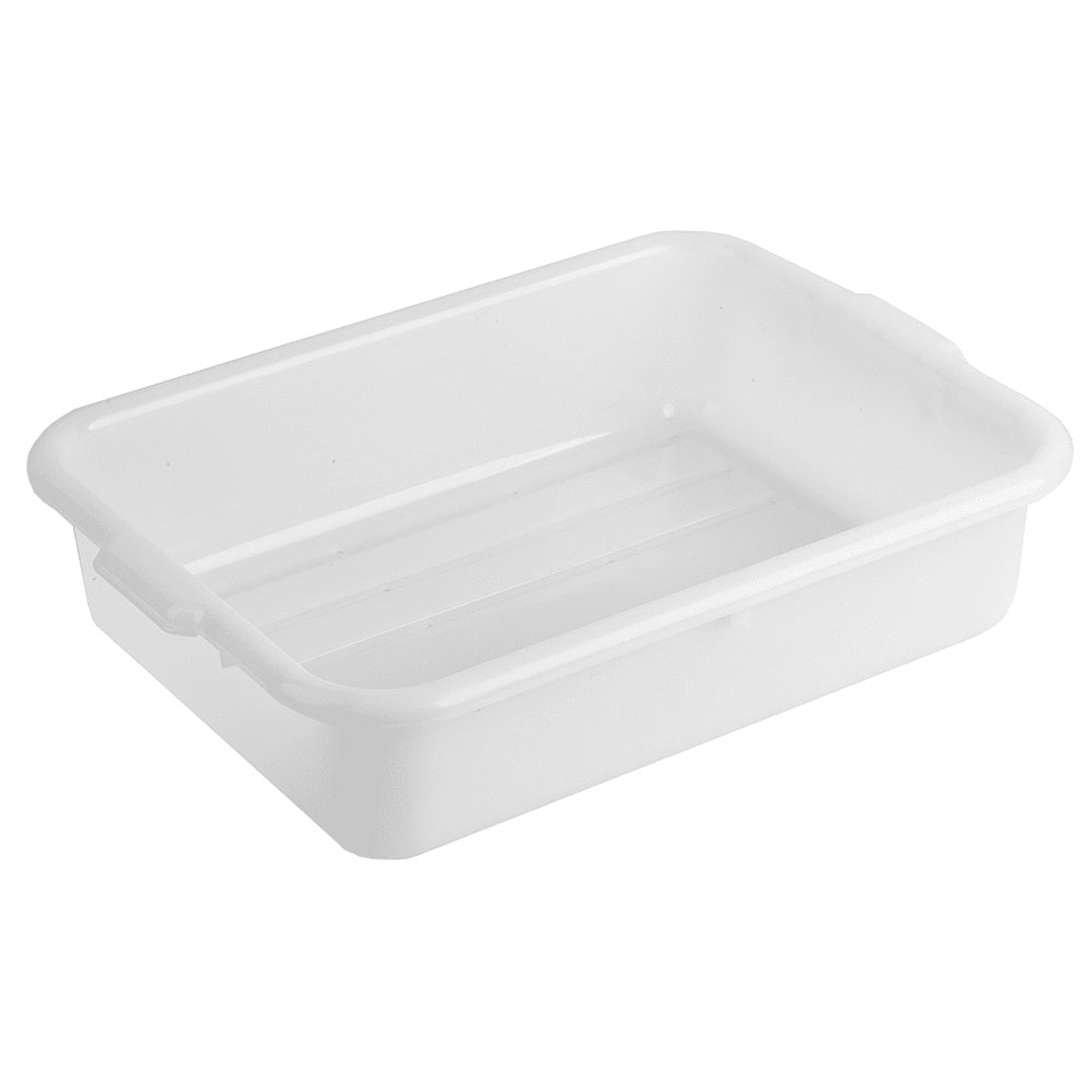 21 1/4"L x 15 3/4"W x 7"H Freezer Storage Box, White