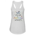 thumbnail image 1 of My Rainbow Unicorn  Tank Women -Image by Shutterstock, Female Small, 1 of 4