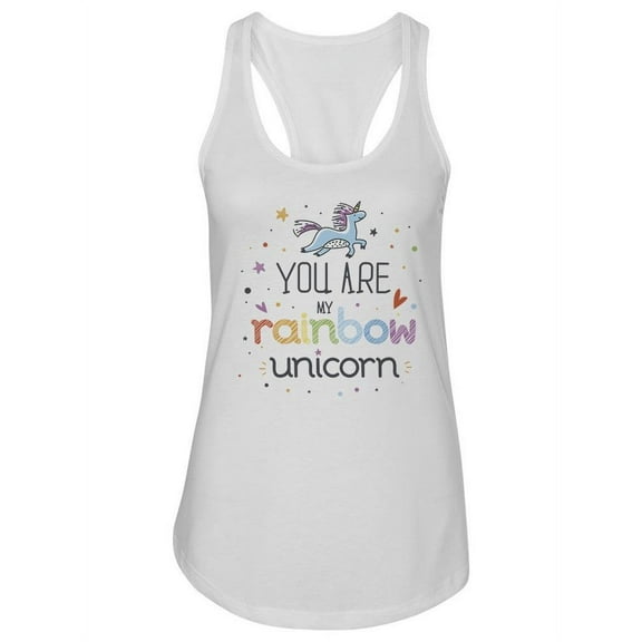 My Rainbow Unicorn  Tank Women -Image by Shutterstock, Female Small