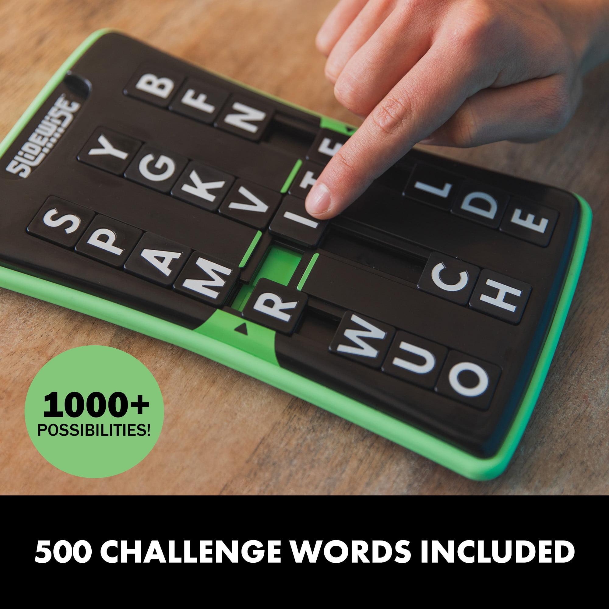 Educational Insights Slidewise, Word Puzzle Brain Teaser Game for Kids and Adults 8 and up