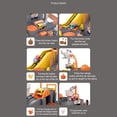 thumbnail image 4 of Juego de aventura de vagones de ferrocarril, pista de ABS, coche de rescate urbano, juguetes educativos tempranos para niños, regalo, 4 of 11