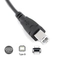 thumbnail image 4 of USB 3.1 Type C Male Connector to USB 2.0 B Type Male Data Cable for and Laptop, 4 of 8