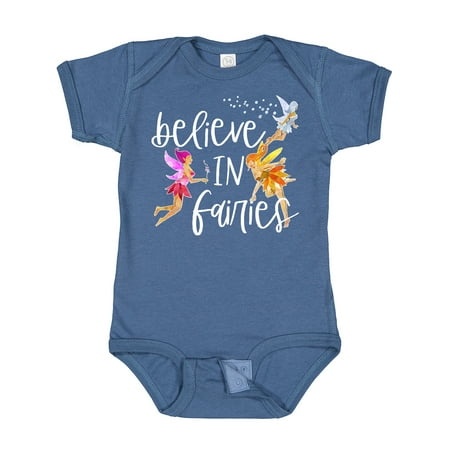 

Inktastic Believe in Fairies Gift Baby Boy or Baby Girl Bodysuit