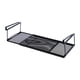 thumbnail image 5 of Cesta de almacenamiento debajo del estante Estante de almacenamiento de cocina Expandible Fácil de instalar Colgante Negro, 5 of 9