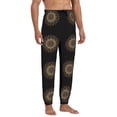 thumbnail image 4 of Kdxio Colorful Mandala Pattern Joggers,Sweatpants for Men with Pockets-Small, 4 of 5