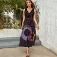 thumbnail image 5 of Wassily Kandisky Counter Weights (Gegengewichte) - abstract art Sleeveless Dress summer clothes for women Women's long dress, 5 of 6