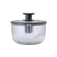 thumbnail image 6 of KitchenAid 7.38 qt Pump Salad Spinner and Fruit Washer with Serving Bowl, Charcoal, 6 of 15