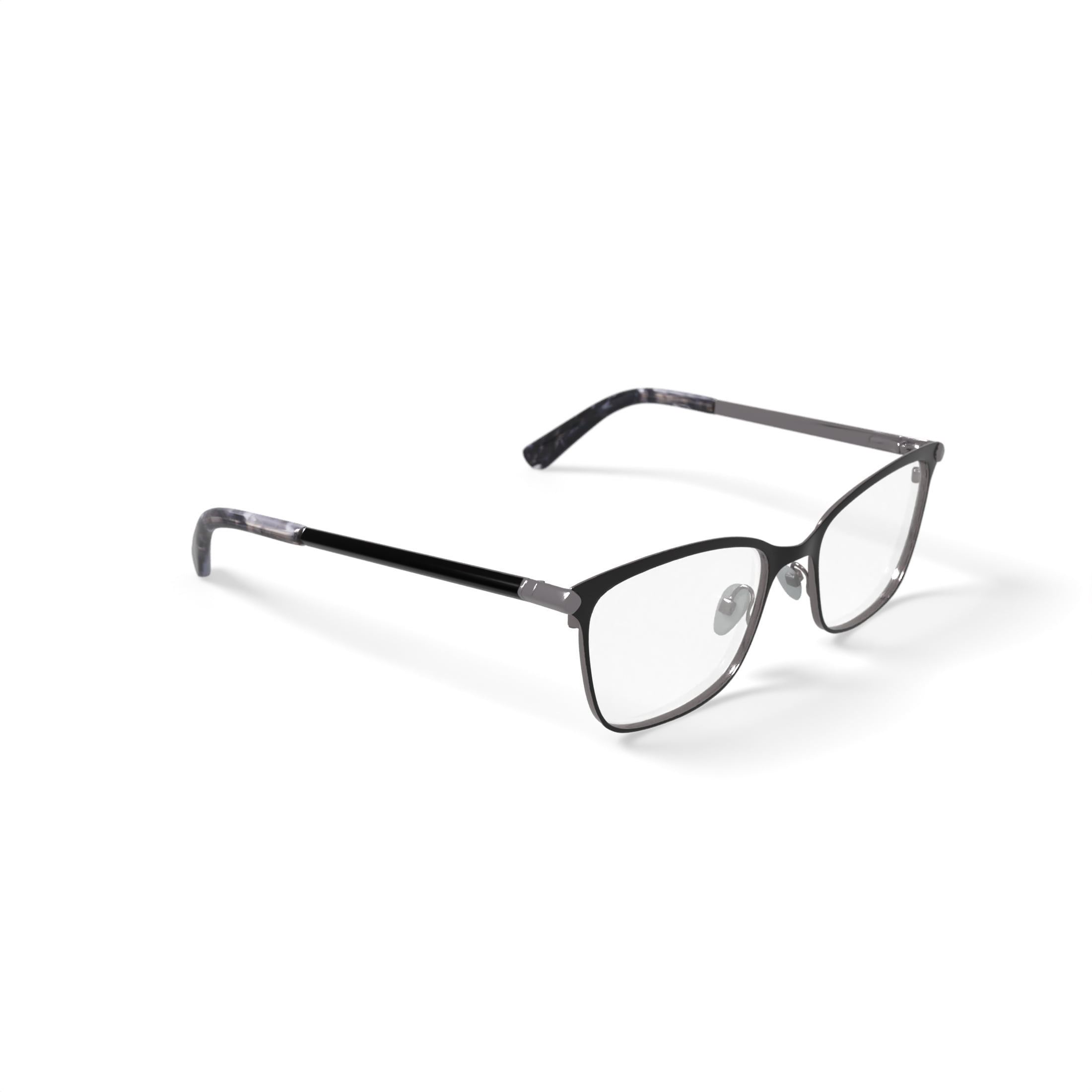 Nautica Women's NLO5012 Prescription Eyeglasses with Case, Black
