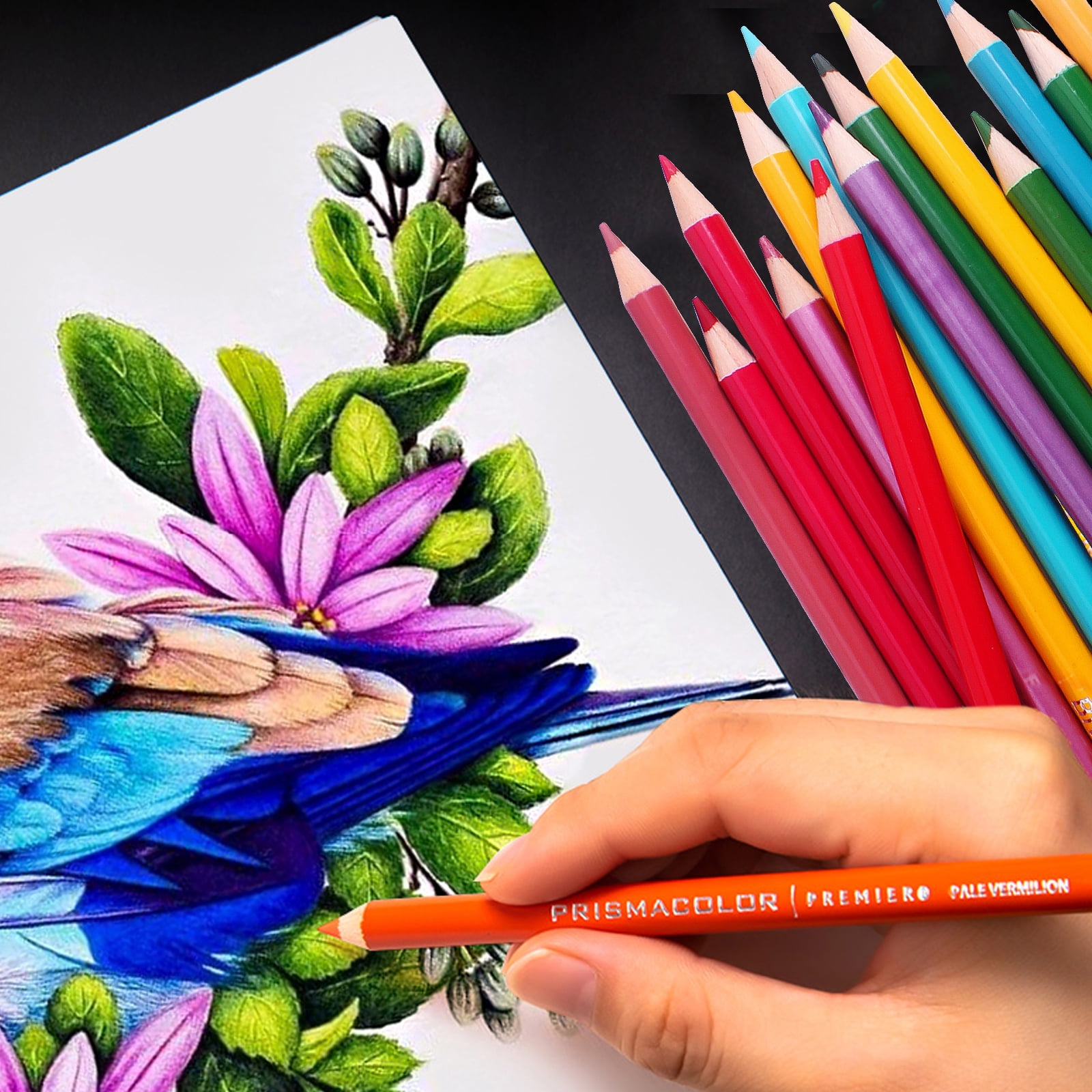 KALOUR 520 Colors Colored Pencils Set Artists Soft Core Vibrant Color –  AOOKMIYA