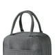 thumbnail image 5 of Bolsa de almuerzo térmica con aislamiento portátil, bolsa de asas de enfriamiento suave a prueba de , paquete de aislamiento con bolsillos para Gris Macarena Bolsa de almuerzo, 5 of 8