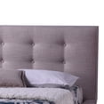 thumbnail image 3 of Jonesy Upholstered Queen Platform Bed in Beige, 3 of 4
