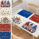 thumbnail image 1 of Fiudx Juego de Manteles Individuales para El 4 de Julio, Diseño de Bandera, Tela de Lino Resistente Al Calor, Protección para Mesa y Encimera, Uso Interior y Exterior, Juego de 4 Piezas para Fiestas, 1 of 6