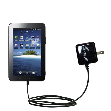 Gomadic Intelligent Compact AC Home Wall Charger suitable for the T-Mobile Springboard - High output power with a convenient, foldable plug design - U