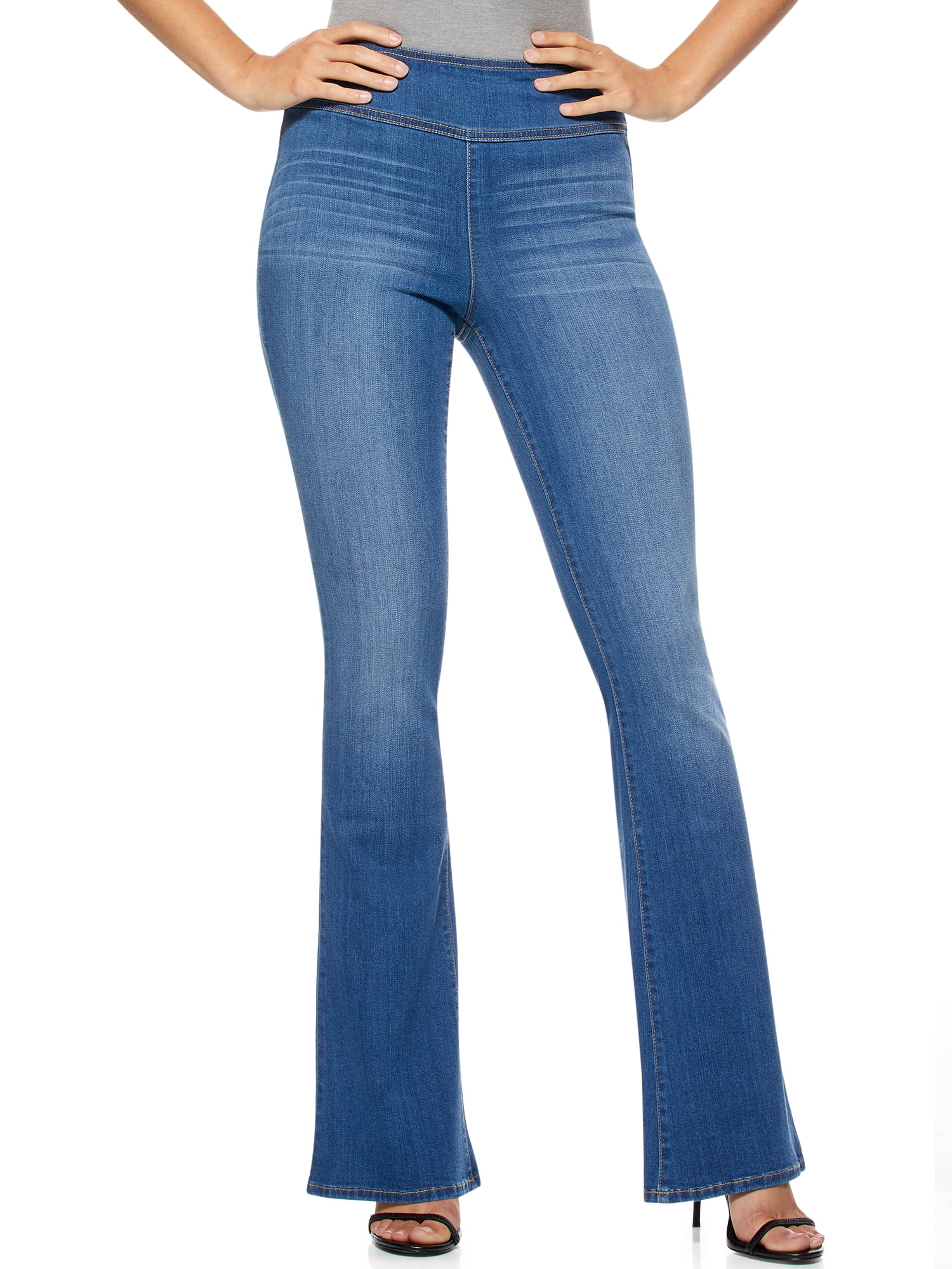 Sofia Vergara - Sofia Jeans by Sofia Vergara Melisa Pull On Flare Jeans ...