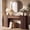 Walnut, variant on 63" Wooden Console Table with Storage Cabinet,Long Narrow Entryway & Sofa Tables Tall Accent Table Behind Couch for Hallway, Entryway
