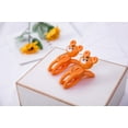 thumbnail image 1 of Clips para toallas de playa Clips para toallas con forma de plástico para sillas de playa, 4 piezas, Tigre de buena suerte naranja oso de fresa Electrónica, 1 of 6