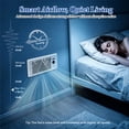 thumbnail image 4 of 4" x 10" HVAC Air Vent Booster Fan, Mobile App Remote Control, 10 Adjustable Wind Speeds, 120 CFM Air Output, Low Noise Running, Built-in Negative Ion Component, Safety Lock for Kids & Pets, Fits Wal, 4 of 7